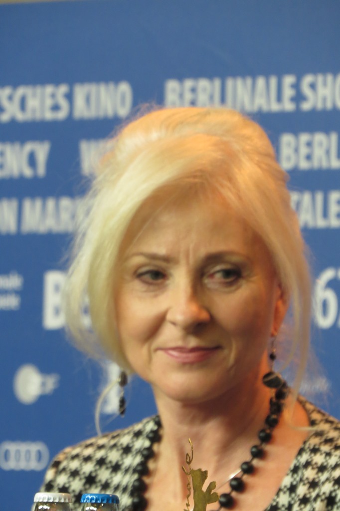 Agnieszka Mandat, Berlinale, fot. A. Hołownia (źródło: dzięki uprzejmości autorki)