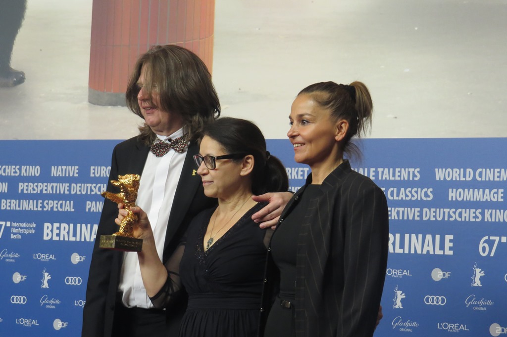 Ildiko Enyedi, Berlinale 2017, fot. A. Hołownia (źródło: dzięki uprzejmości autorki)