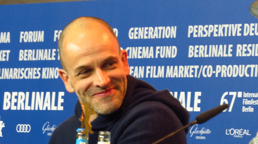 Johnny Lee Miller, Berlinale 2017, fot. A. Hołownia (źródło: dzięki uprzejmości autorki)