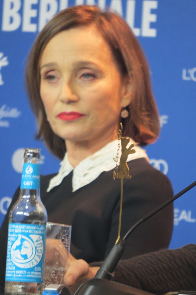 Kirstin Scott Thomas, Berlinale 2017, fot. A. Hołownia (źródło: dzięki uprzejmości autorki)