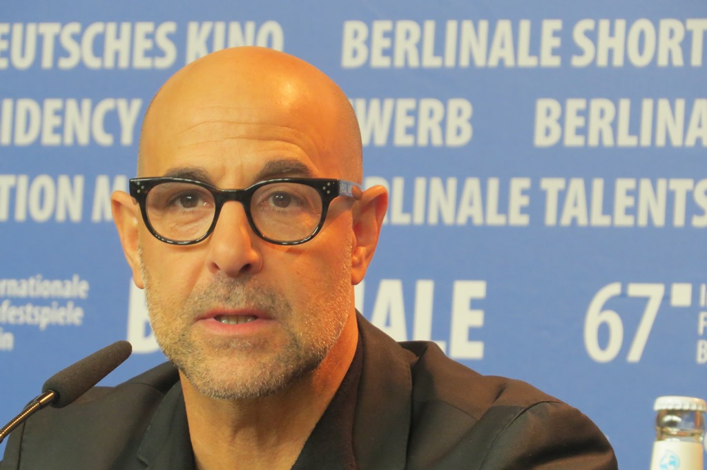 Stanley Tucci, Berlinale 2017, fot. A. Hołownia (źródło: dzięki uprzejmości autorki)