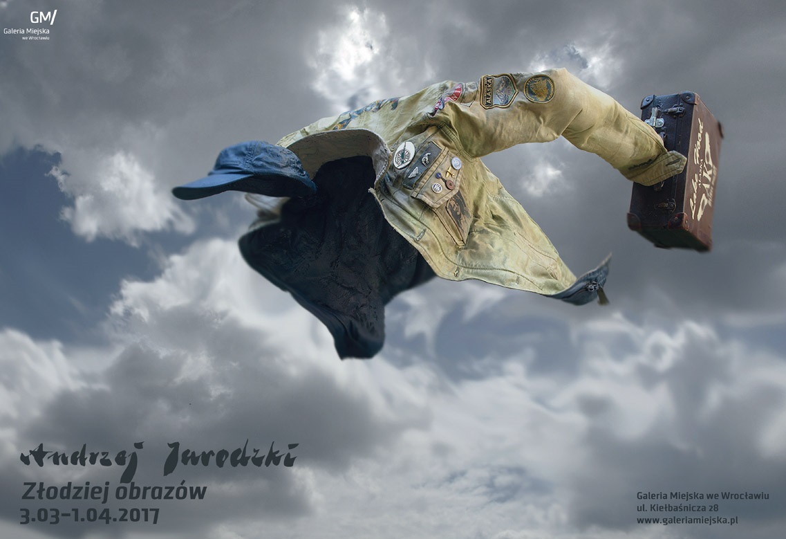 Andrzej Jarodzki, „Złodziej obrazów”, plakat, 2017 (źródło: materiały prasowe organizatora)