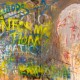 Piotr Ambroziak, Pressures of Existence, 2017, dyptyk, aryl, spray, płótno, 140 x 220 cm, fot. Sławomir Kubala (źródło: dzięki uprzejmości artysty)