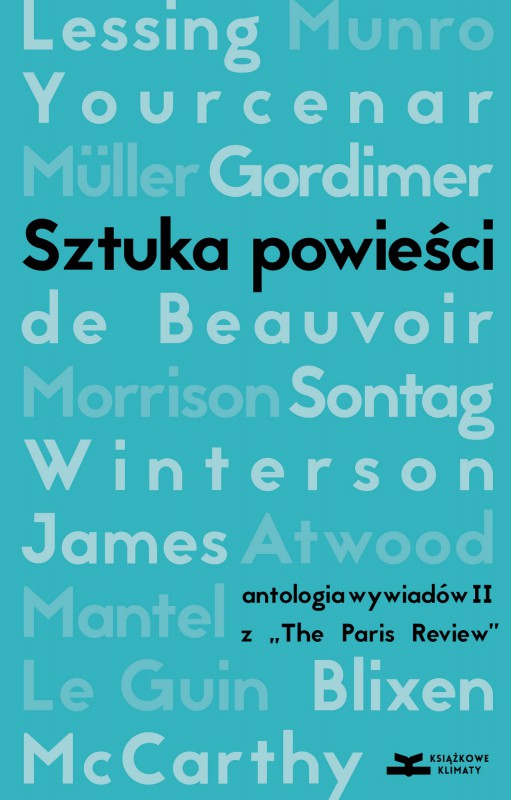 „Sztuka powieści. Wywiady z pisarkami z The Paris Review” – okładka (źródło: materiały prasowe)