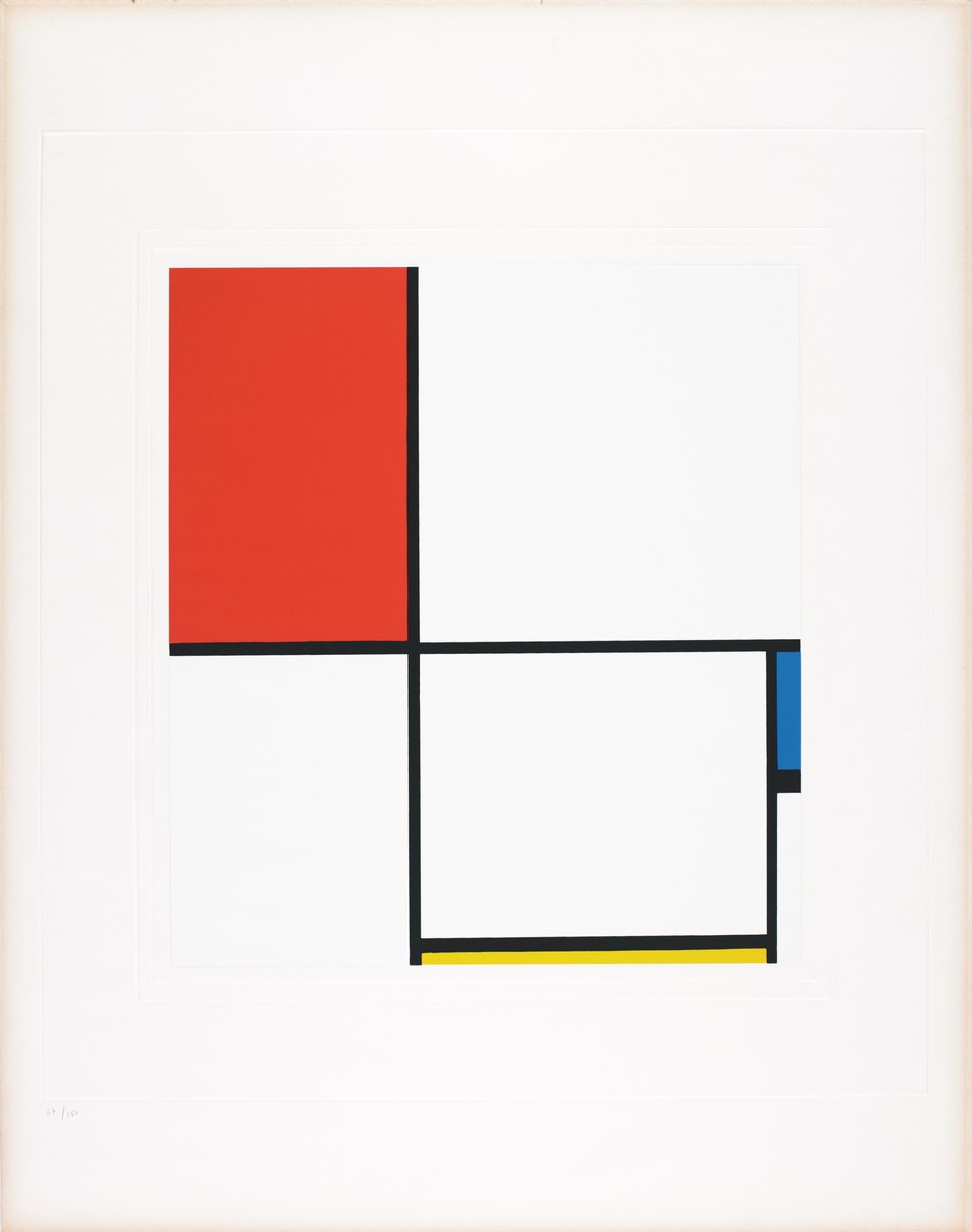 Piet Mondrian, „Kompozycja D”, 1932, MNK (źródło: materiały prasowe organizatora)