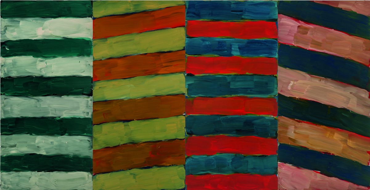 Sean Scully, „Stok”, 2014, MNK (źródło: materiały prasowe organizatora)