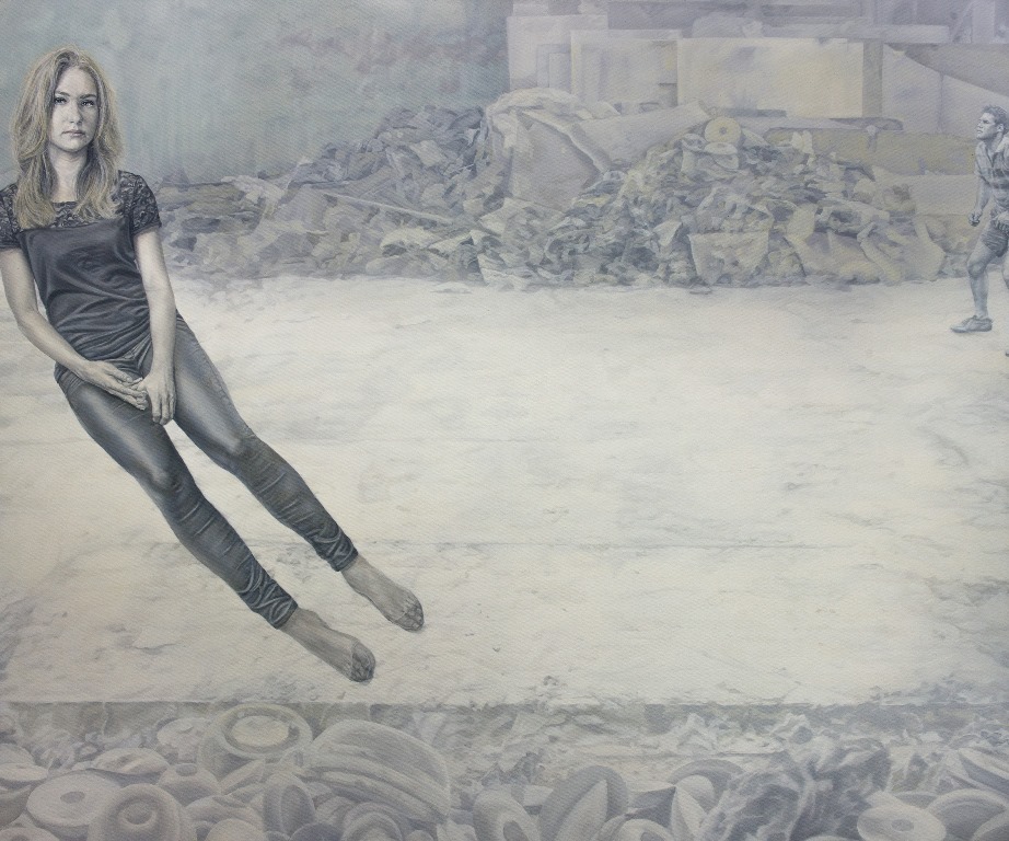 Marta Czarnecka, „Fabryka porcelany”, olej na płótnie, 100 x 120 cm, 2015 (źródło: dzięki uprzejmości organizatora)
