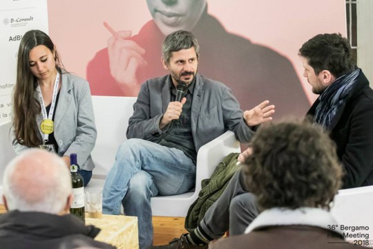 Adrian Sitaru podczas 36° Bergamo Film Meeting (źródło: materiały prasowe organizatora)