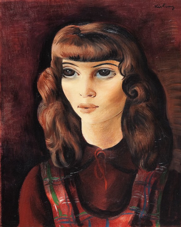 Mojżesz Kisling, „Portrait de femme”, olej, z kolekcji Marka Roeflera, Villa la Fleur (źródło: materiały prasowe organizatora)