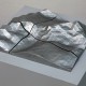 Thorsten Goldberg, „53°20’N” (Góra Chown), 1:20, 2012, obiekt wydrukowany i pomalowany ołówkowym grafitem model 3D (źródło: materiały kwartalnika)