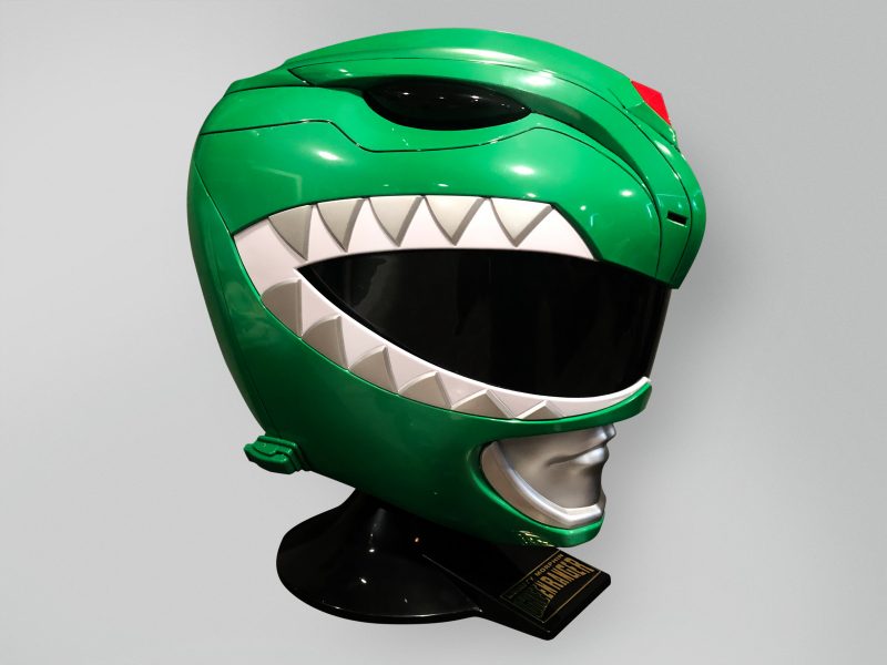 Kask zielonego Power Ranger z kolekcji Power Rangers