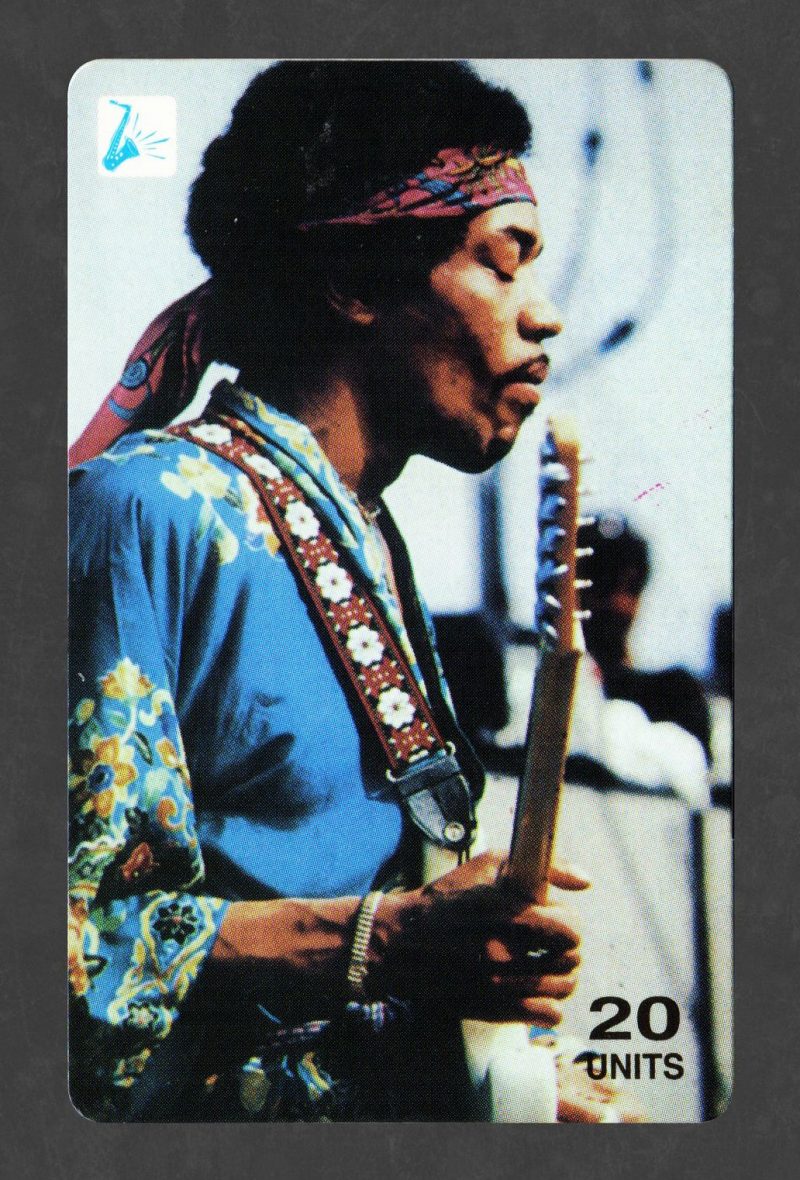 jimi hendrix karta telefoniczna