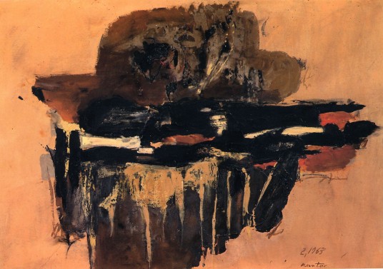 Tadeusz Kantor, Kompozycja abstrakcyjna, 1963