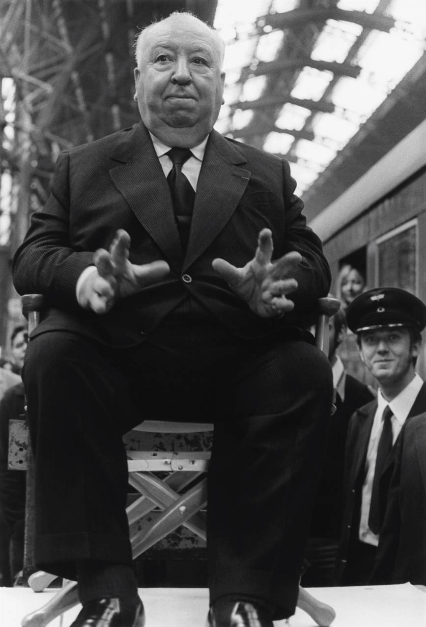 Alfred Hitchcock, fot. Barbara Klemm