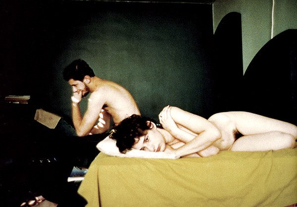 "Couple in bed", fot. Nan Goldin, Chicago 1977