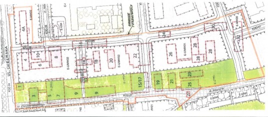 Pierwszy projekt miejscowego planu zagospodarowania przestrzennego Sielc