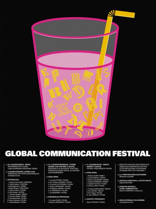 Global Communication Festival - plakat