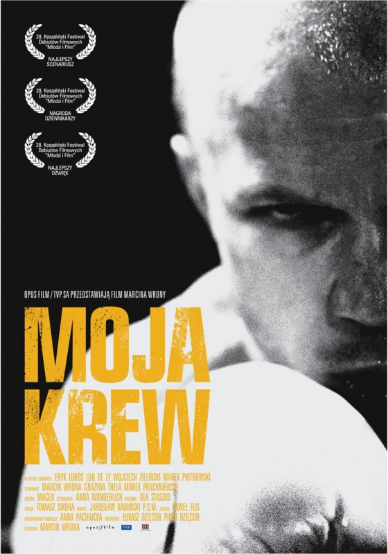 Plakat filmu "Moja Krew", reż. Marcin Wrona