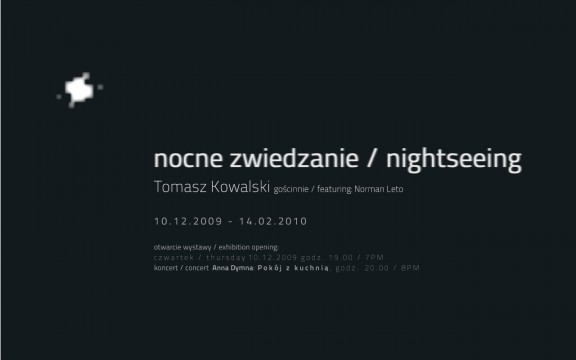Nocne zwiedzanie w Centrum Sztuki Współczesnej Znaki Czasu w Toruniu