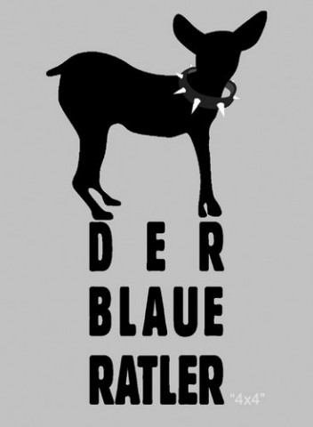 Der Blaue Ratler, plakat