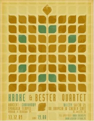 Kroke i Bester Quartet, plakat