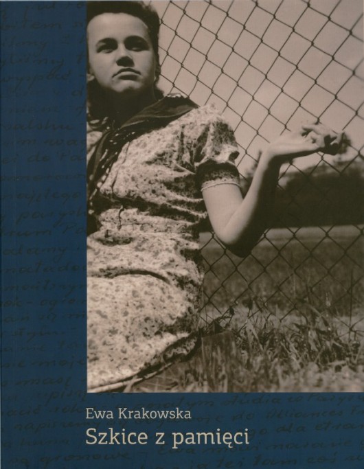 Okładka książki Ewy Krakowskiej "Szkice z pamięci"