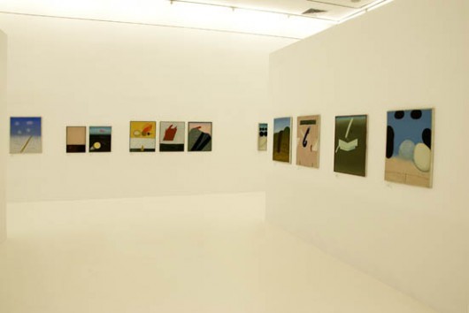 Zdjęcia z instalacji wystawy w łódzkim Atlasie Sztuki