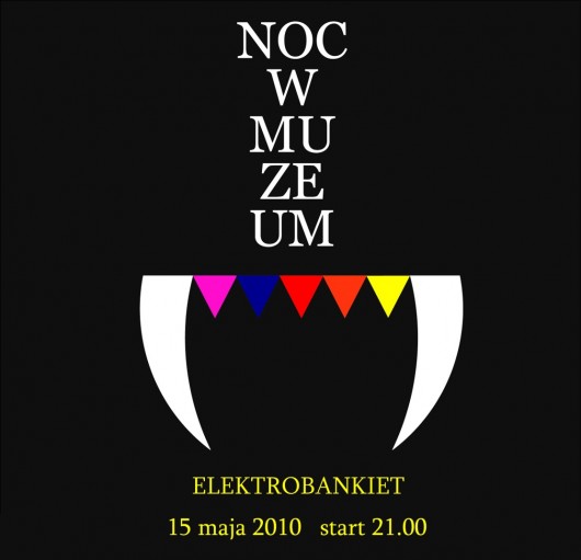 Noc w muzeum - plakat