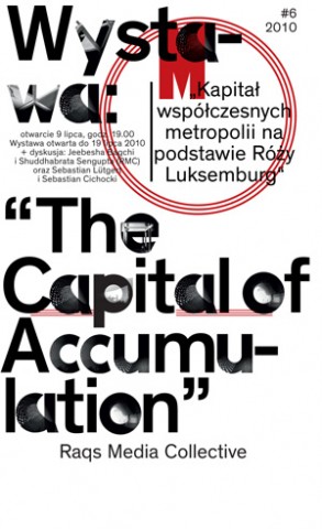 Plakat wystawy: The Capital of Accumulation