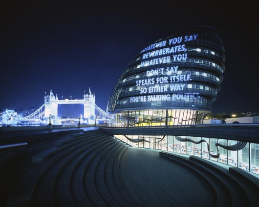 Jenny Holzer. For London. 2006 