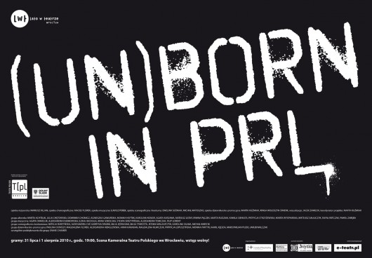 (Un)Born in PRL - plakat