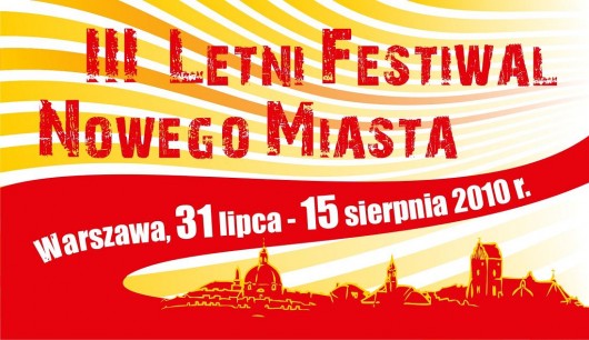 Plakat III Letniego Festiwalu Nowego Miasta