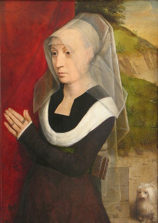 Hans Memling "Portret modlącej się kobiety"