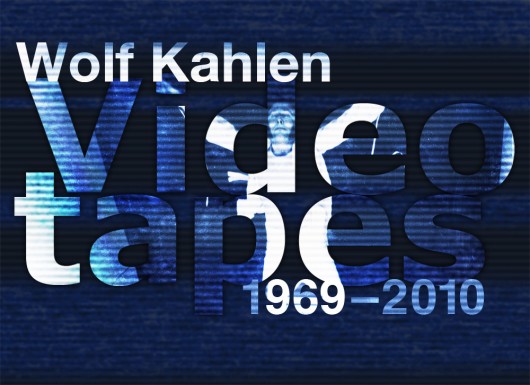 Wolf Kahlen, video tapes, materiały Centrum Sztuki WRO