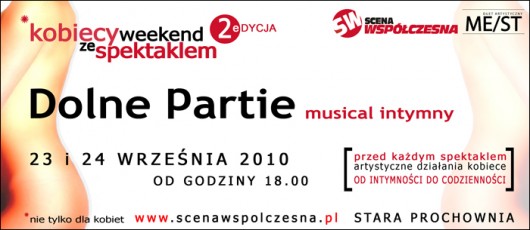 Plakat promujący II. edycję Kobiecych Weekendów