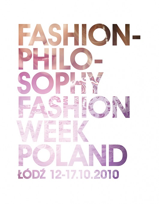 Fashion Philosophy Fashion Week Poland - plakat