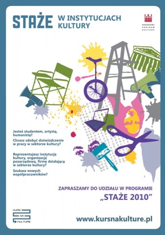 Staże w instytucjach kultury. Edycja jesienno-zimowa 2010