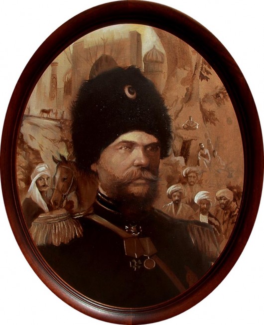 portret Leona Barszczewskiego autorstwa Pauliny Kopestyńskiej
