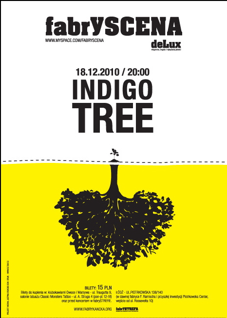 Indigo Tree, FabrySCENA de LUXE - plakat