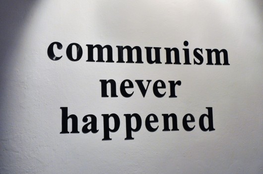 Mieszkanie Gepperta, "Communism never happened"