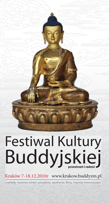 Plakat Festiwalu Kultury Buddyjskiej