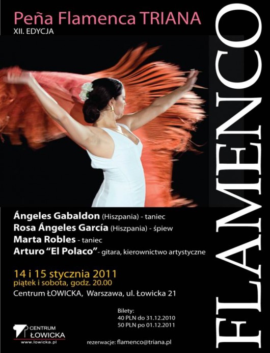 Pokaz Flamenco w Centrum Łowicka