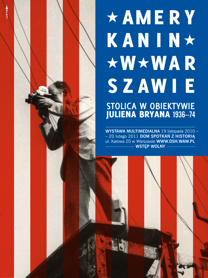Amerykanin w Warszawie, plakat