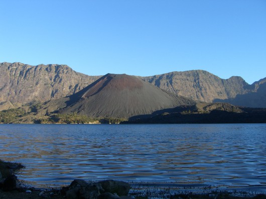 Kasia Lamparska, Gunung Rinjani