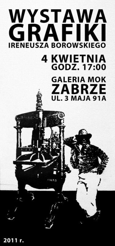Ireneusz Borowski, Grafiki, plakat