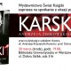 "Karski" Andrzeja Żbikowskiego, zaproszenie na spotkanie promocyjne