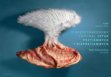 XVII Międzynarodowy Festiwal Sztuk Przyjemnych i Nieprzyjemnych w Łodzi - plakat