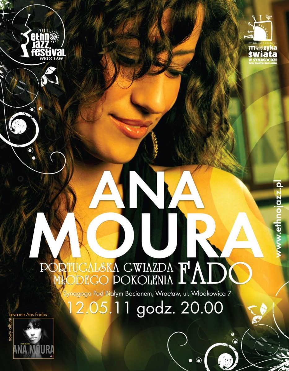 Ana Moura - koncert w Synagodze Pod Białym Bocianem