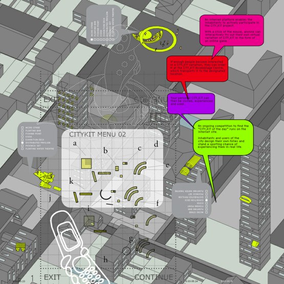 CITY KIT urban game a DIY urban building package © Hybrid Space Lab