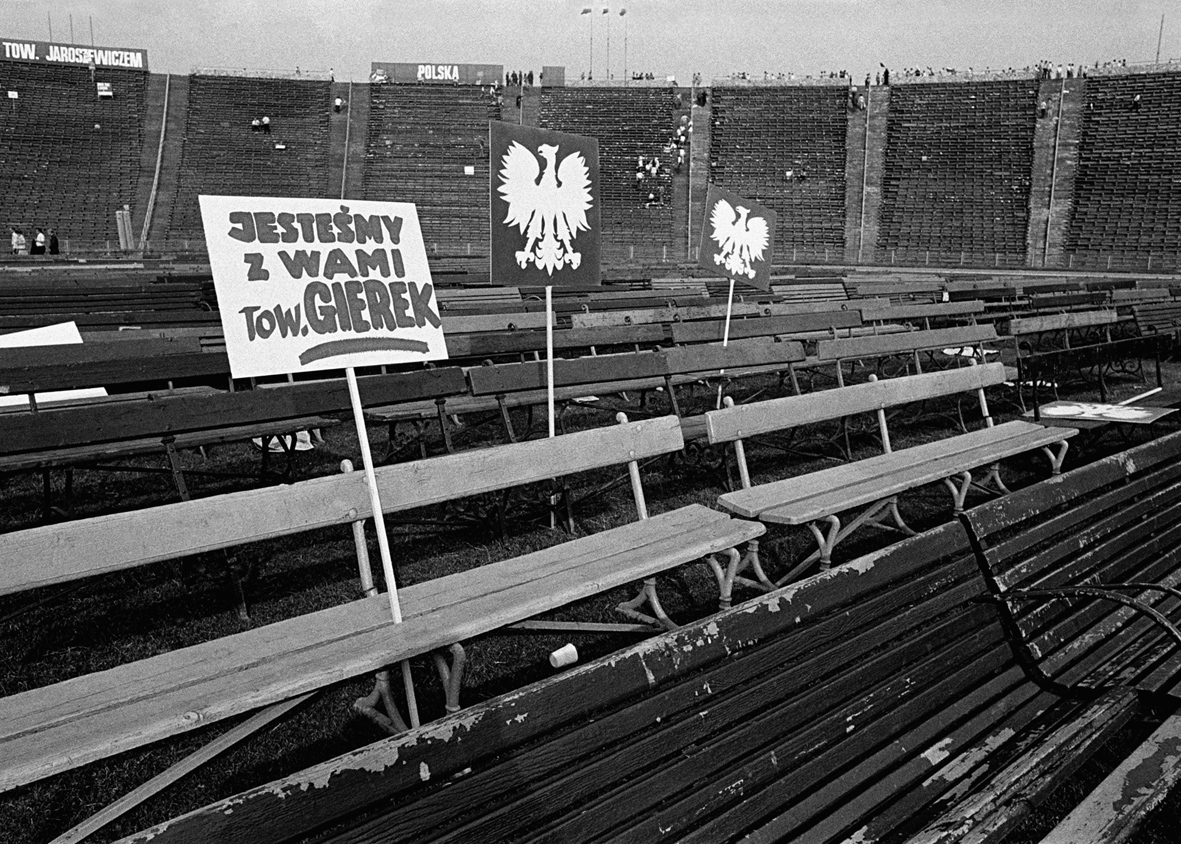 Manifestacja na Stadionie X-lecia, Warszawa 1976